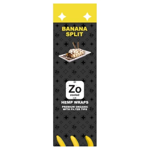 Zooted Flavored Hemp Wraps - 2 Wraps Per Pack