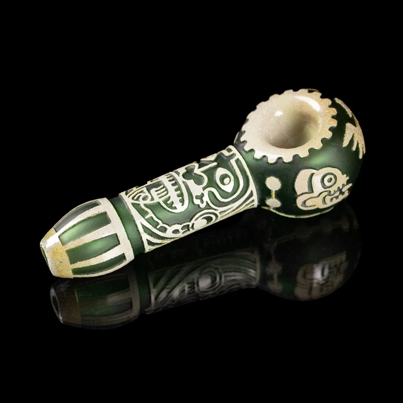 Maya Face In Color Handpipe