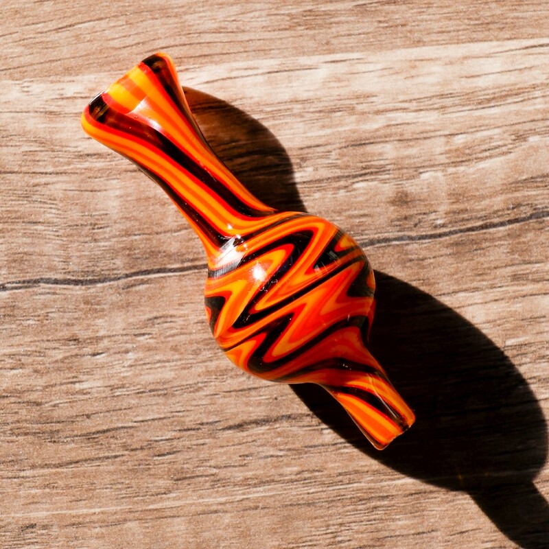Multi Colored Spiral Cap