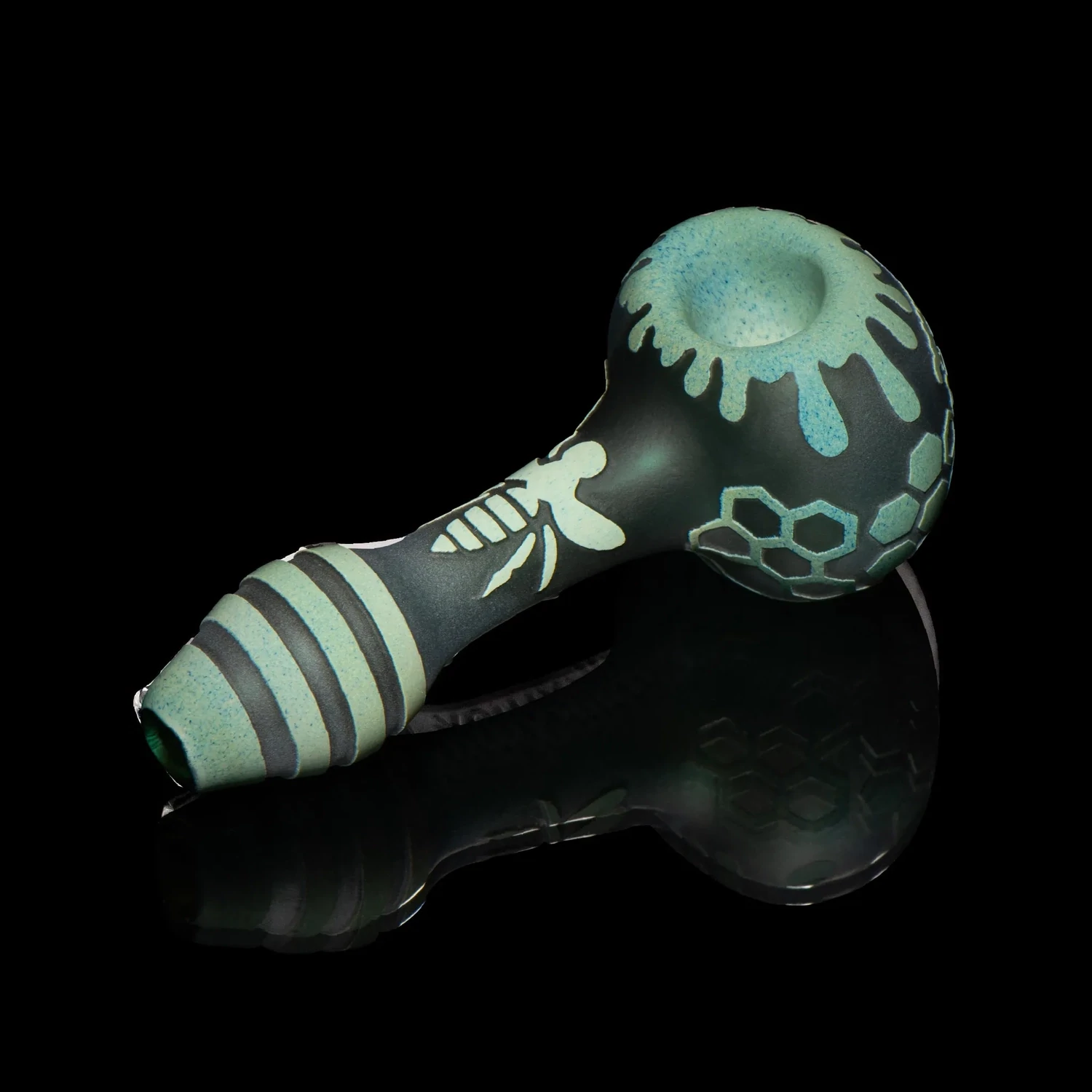 Bee Hive Handpipe (Green)