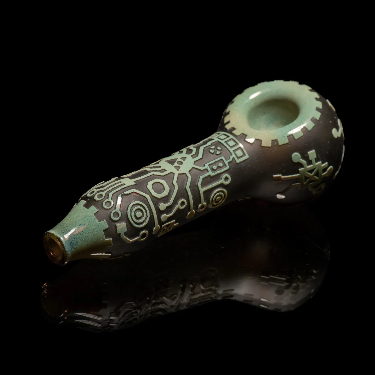 Circuitboard Shadow Art Handpipe