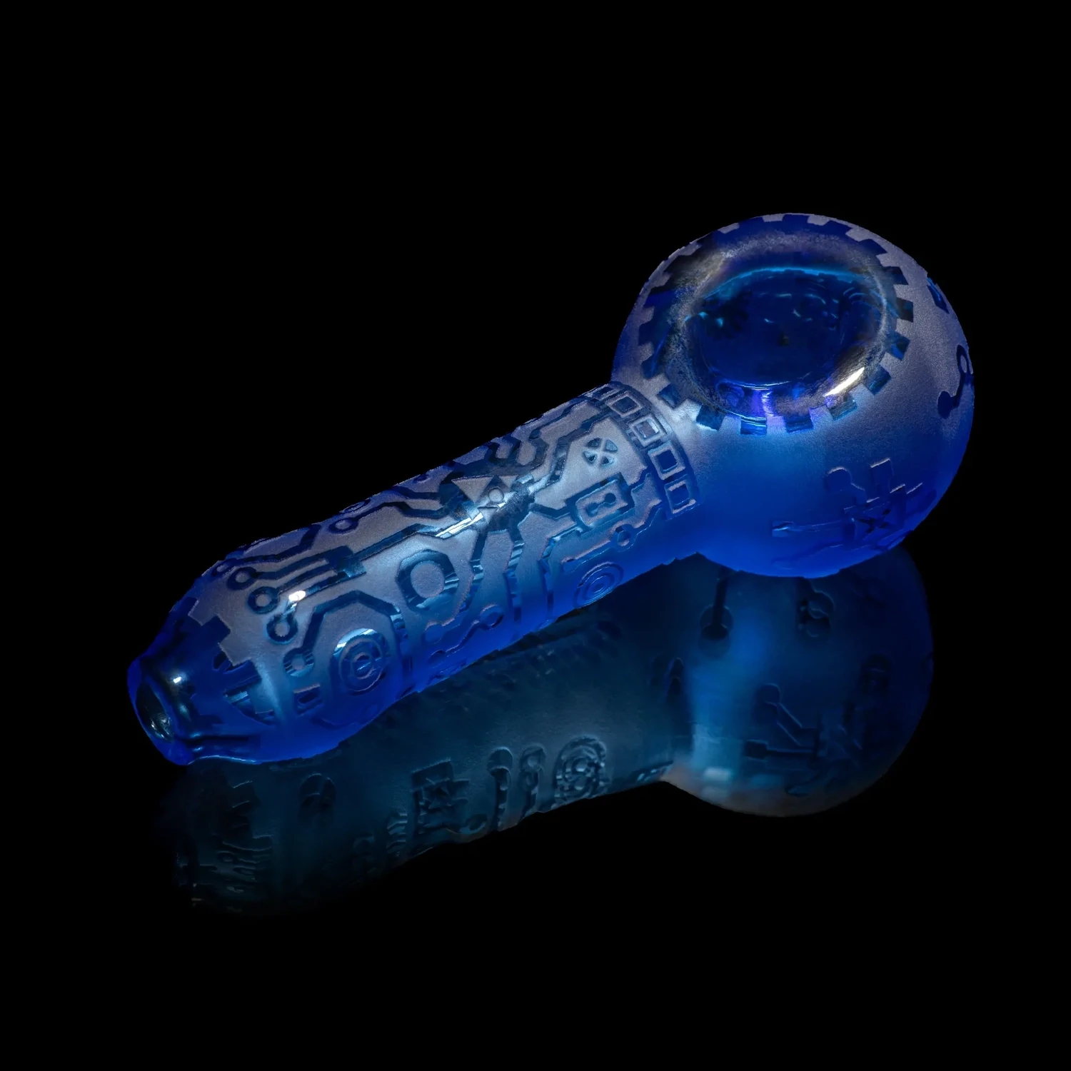 CircuitBoard Handpipe (Blue)