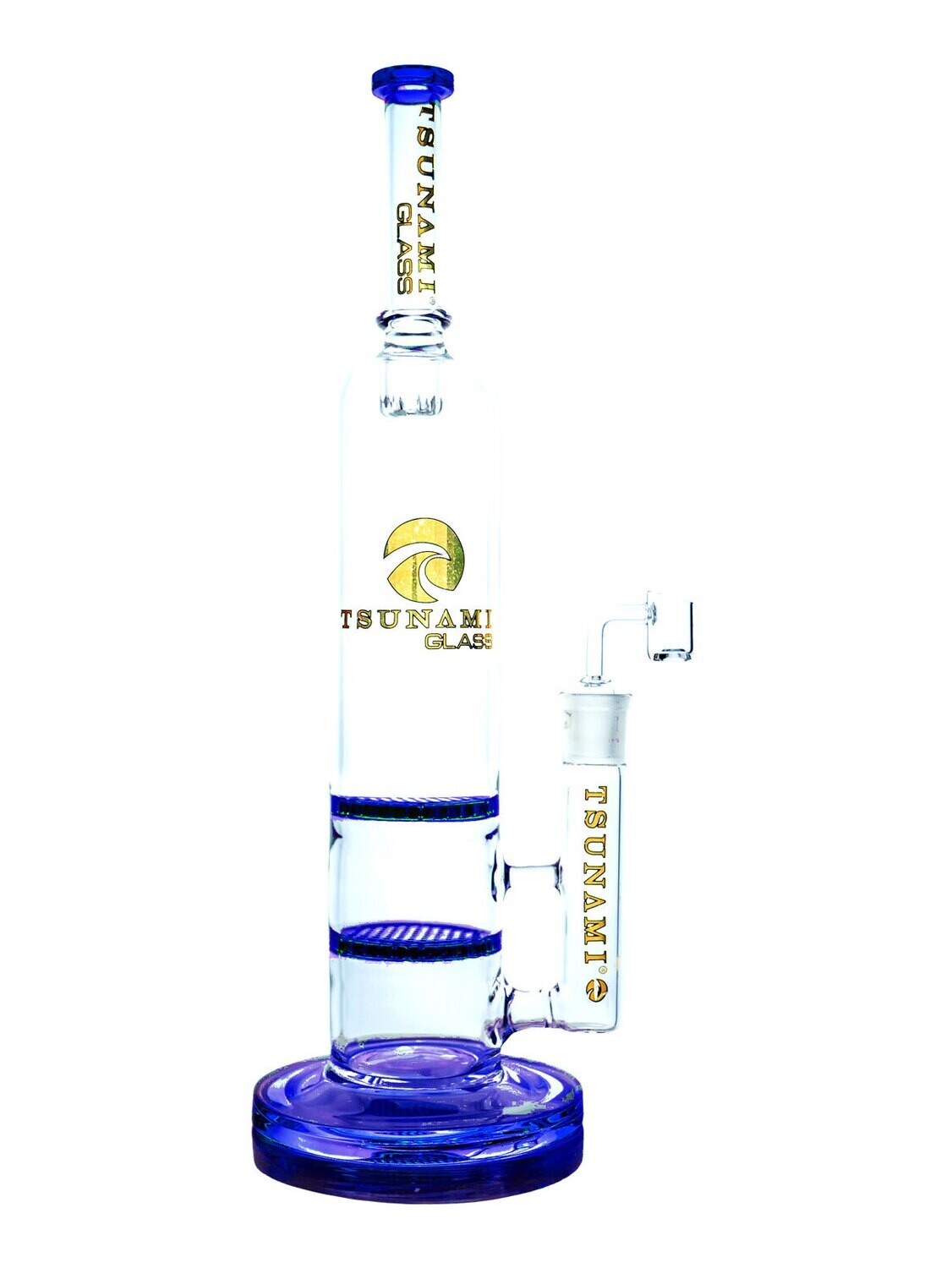 CONCENTRATE RIG DOUBLE HONEYCOMB 15 Inch