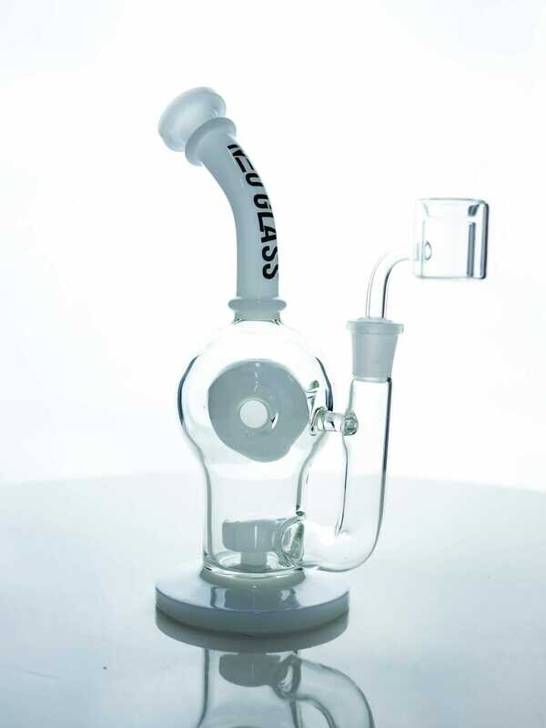 8&quot; Shower Head Globe Rig White