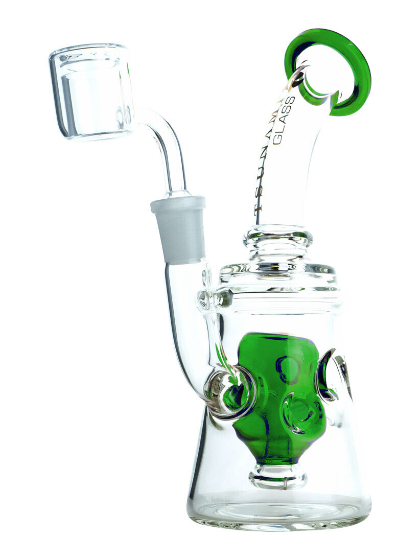 Tsunami 9&quot; Concentrate Rig Showerhead Swiss
