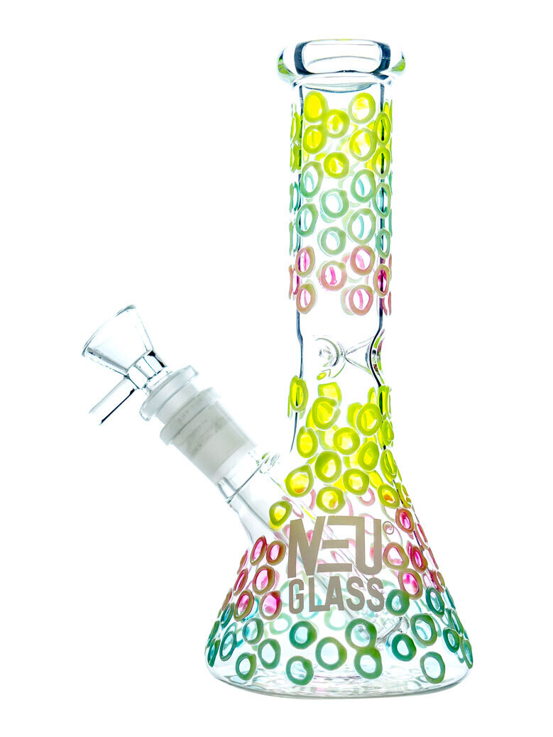 NEU 8&quot; Concentrate Rig Beaker UV GLow