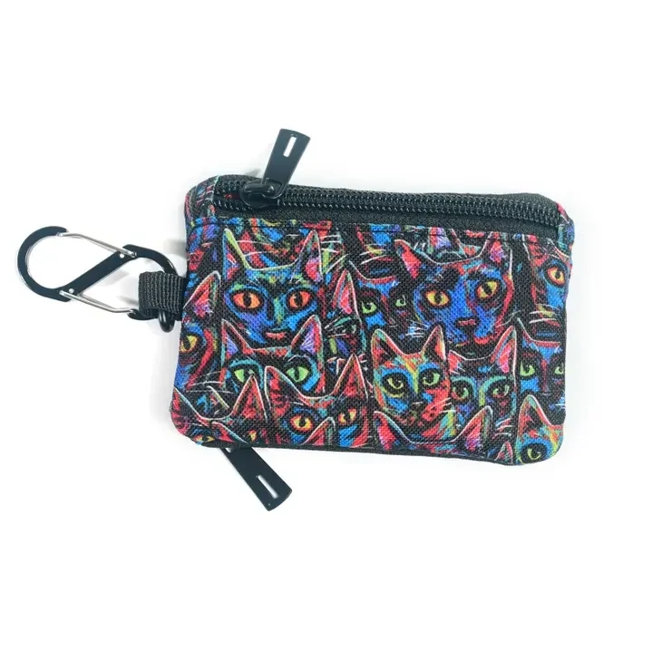 Cool Cats Clip Wallet