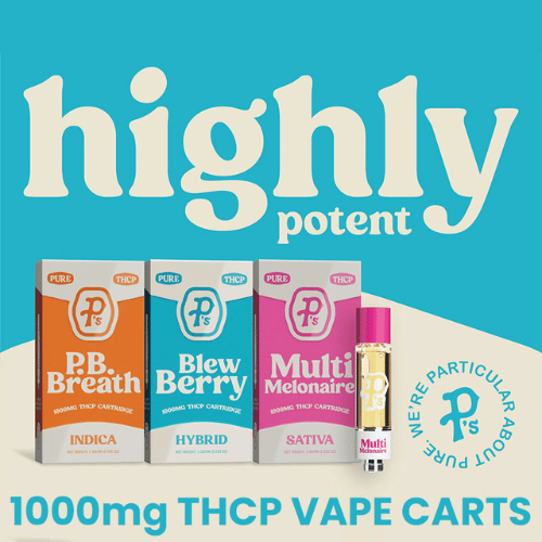 P&#39;s 1g THCP Cart