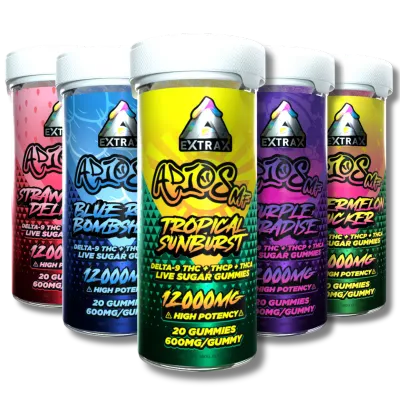 THCa Live Sugar 12000mg Gummies | Adios MF