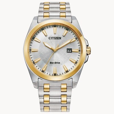 Peyten Two-Tone Silver Dial