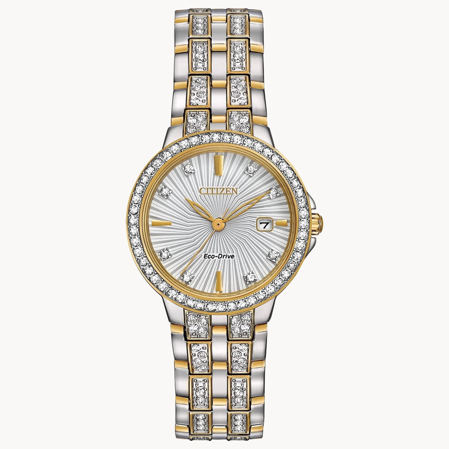 Silhouette Crystal Two-Tone Dial
