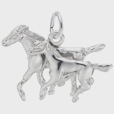 SS Horse and Colt Charm 1861
