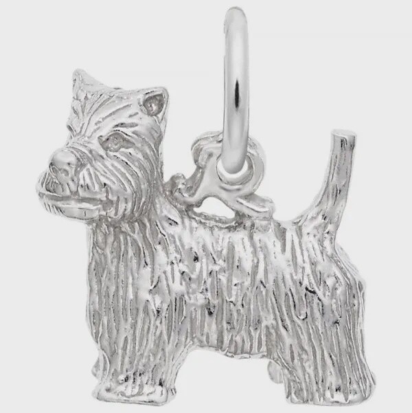 SS West Highland Terrier Charm 3450