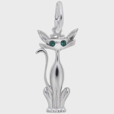 SS Siamese Cat Charm 8224