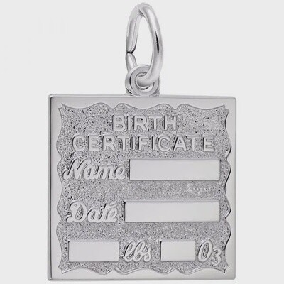 SS Birth Certificate 4763