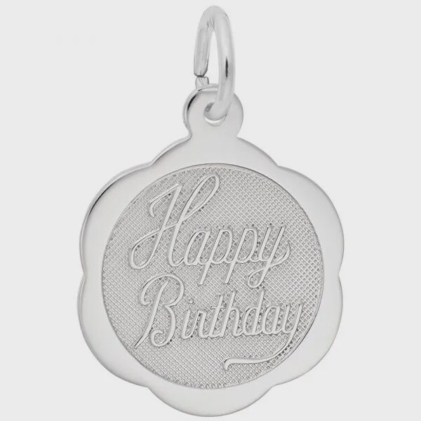 SS Birthday Disc Charm 5792