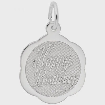 SS Birthday Disc Charm 5792