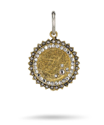 The Light Of Stars Charm - Brass The Light Of Stars Charm - Brass