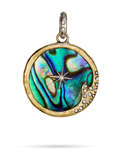 The Sea Is Always Home Abalone Pendant