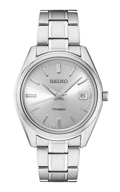 Essentials TI Analog Silver Dial