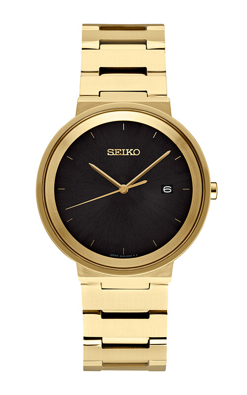 Essentials SGP Analog Black Dial SUR488