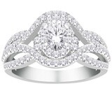 14KWG 1.25 Dia Engagement Ring Sz 7