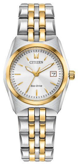 Corso Two-Tone White Dial