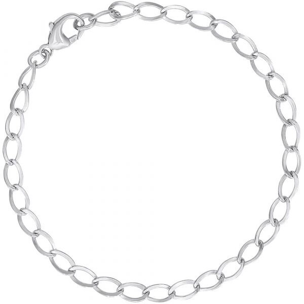 SS Curb Link Classic Bracelet