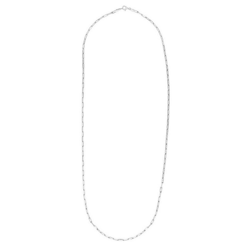 Silver 1.8mm Paperclip Chain