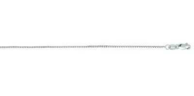 14kw 0.75mm Classic Box Chain with Lobster Clasp