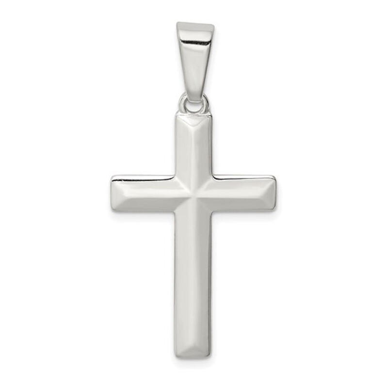 SS Polished Cross Pendant