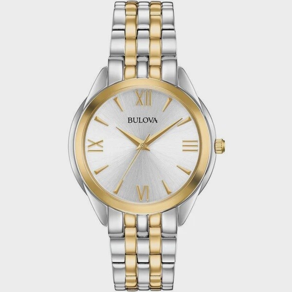 Bulova Ladies' Quartz Two-tone Watch