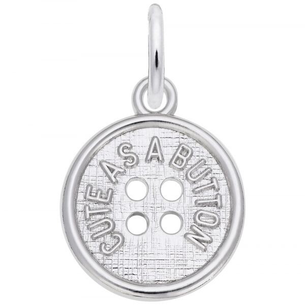 SS Cute as a Button Charm