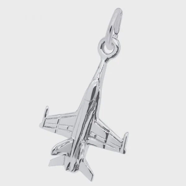 SS Fighter Jet Charm