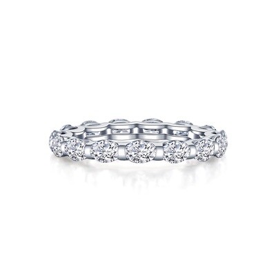 SS Oval Eternity Band
