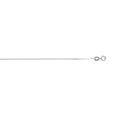 10K WG 0.6mm Box Chain 16"