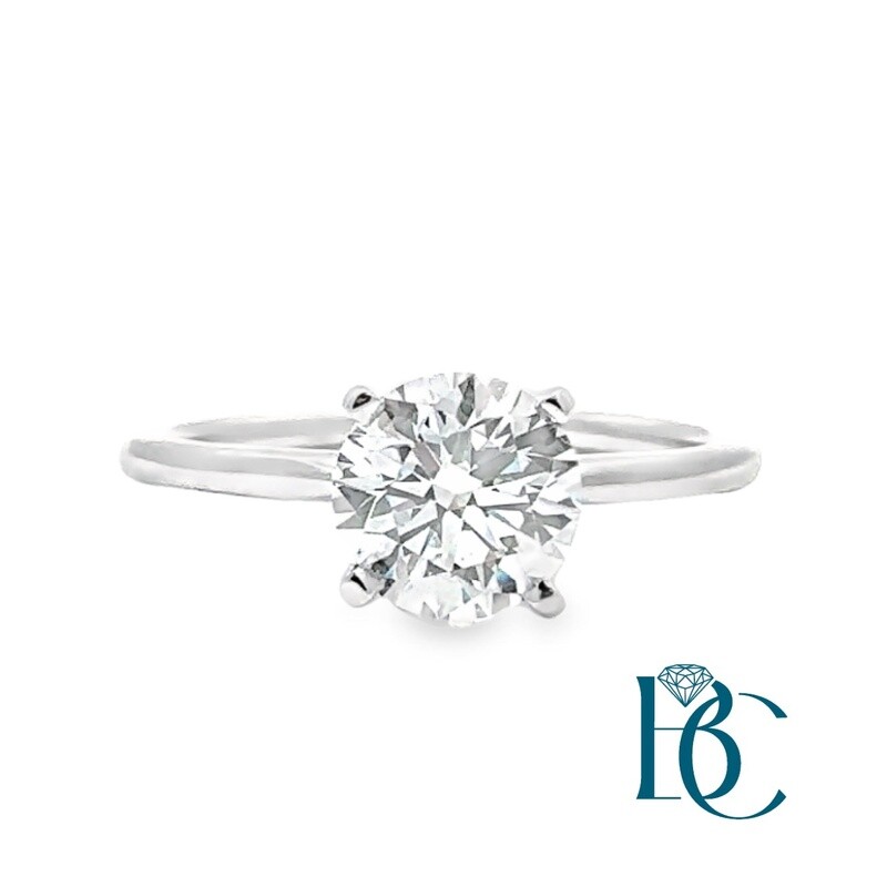 14K WG 1.00ct Lab Grown Diamond Solitaire