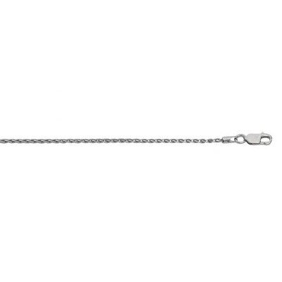 SS 1.3mm Wheat Chain with Lobster Clasp