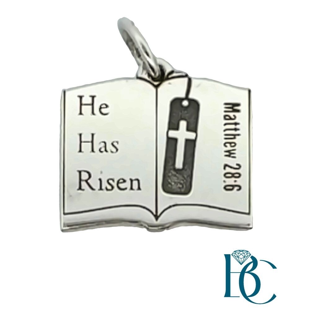SS He Is Risen Charm BCJ1031
