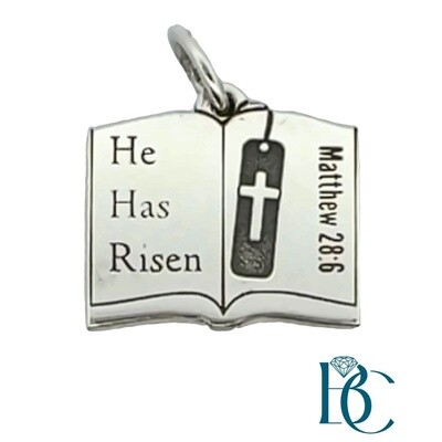 SS He Is Risen Charm BCJ1031