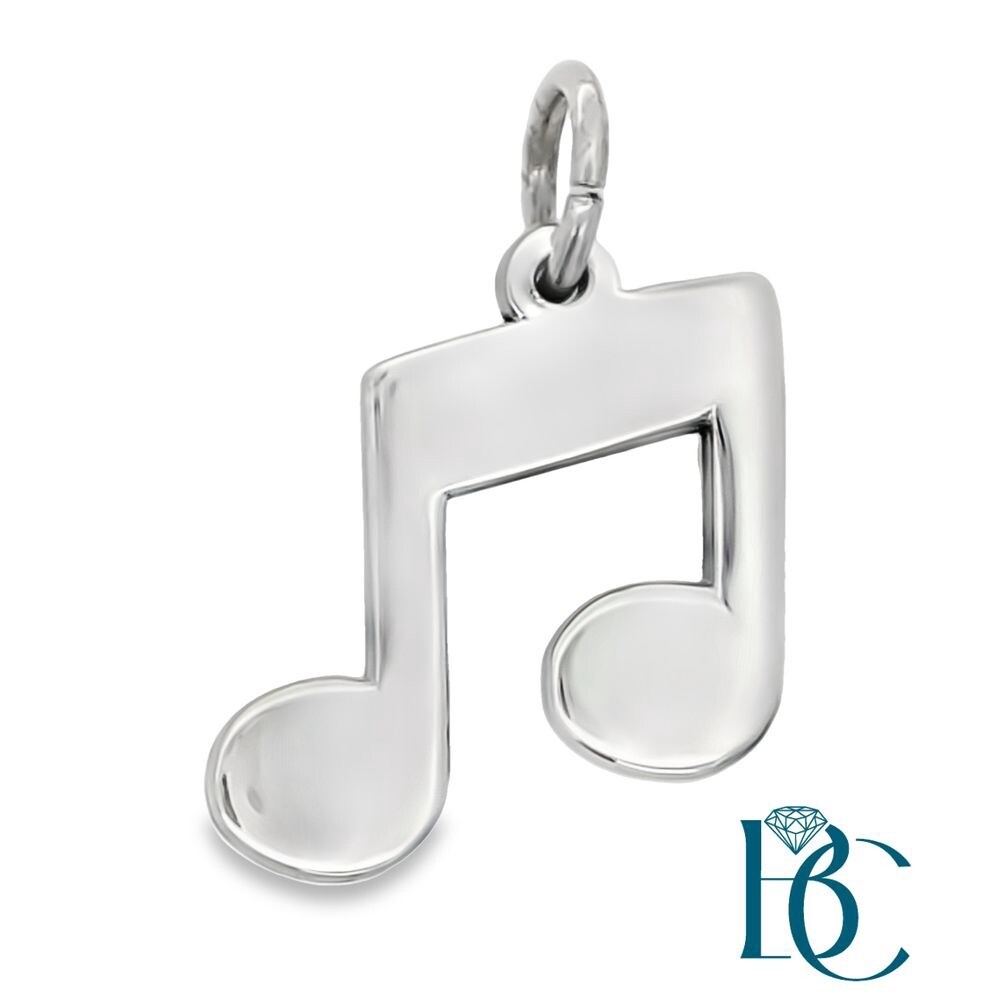 SS Music Note Charm BCJ1047