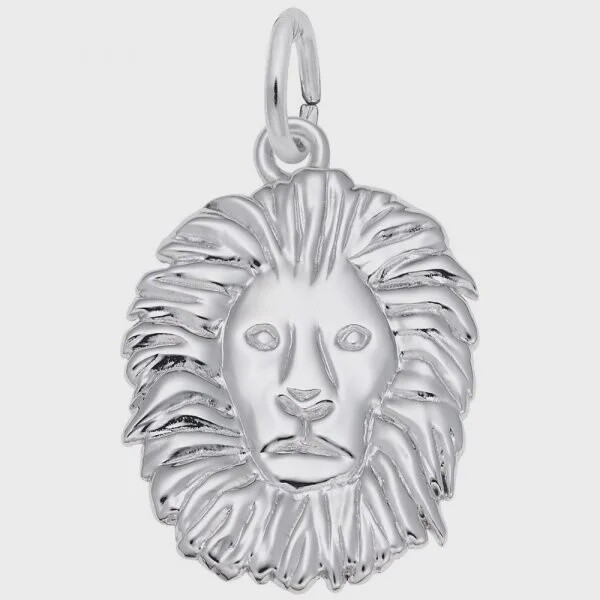 SS Lion Head Charm 5254