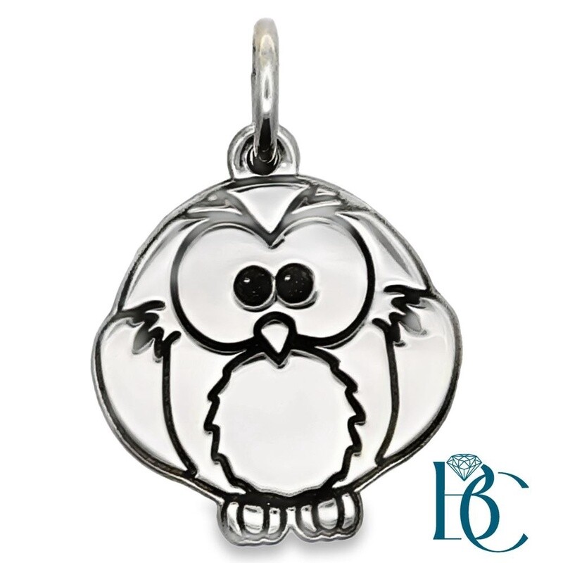 SS Charming Owl Charm BCJ1066