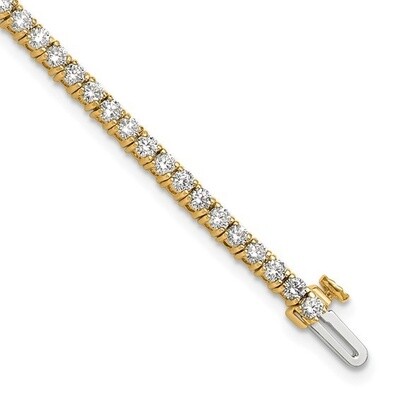 14k 2.76ctw Lab Diamond Tennis Bracelet