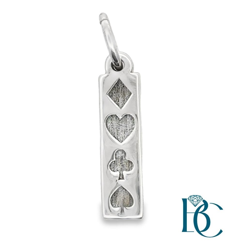 SS Full Suit of Cards Charm BCJ1106