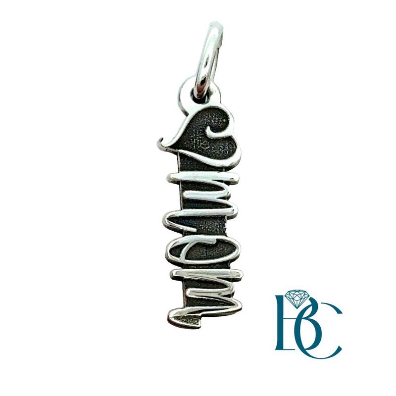 SS Love Mom Charm BCJ1136