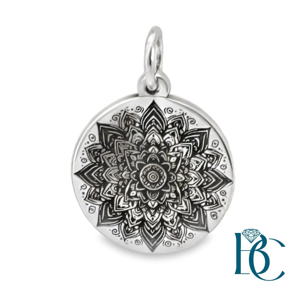 SS Floral Mandala Charm BCJ1140