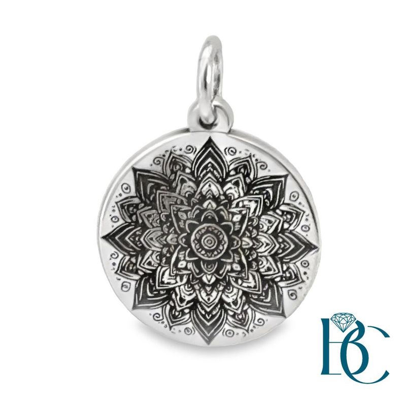 SS Floral Mandala Charm BCJ1140
