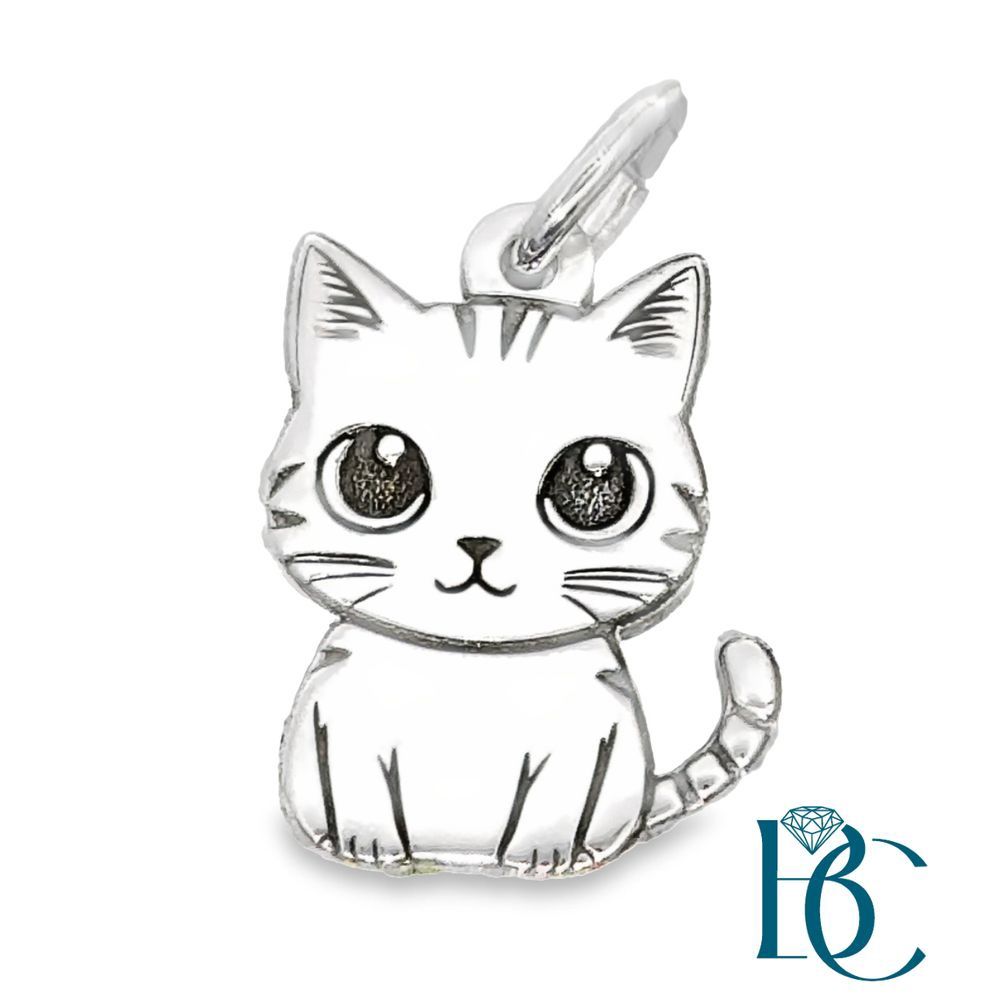 SS Adorable Kitty Cat Charm BCJ1152