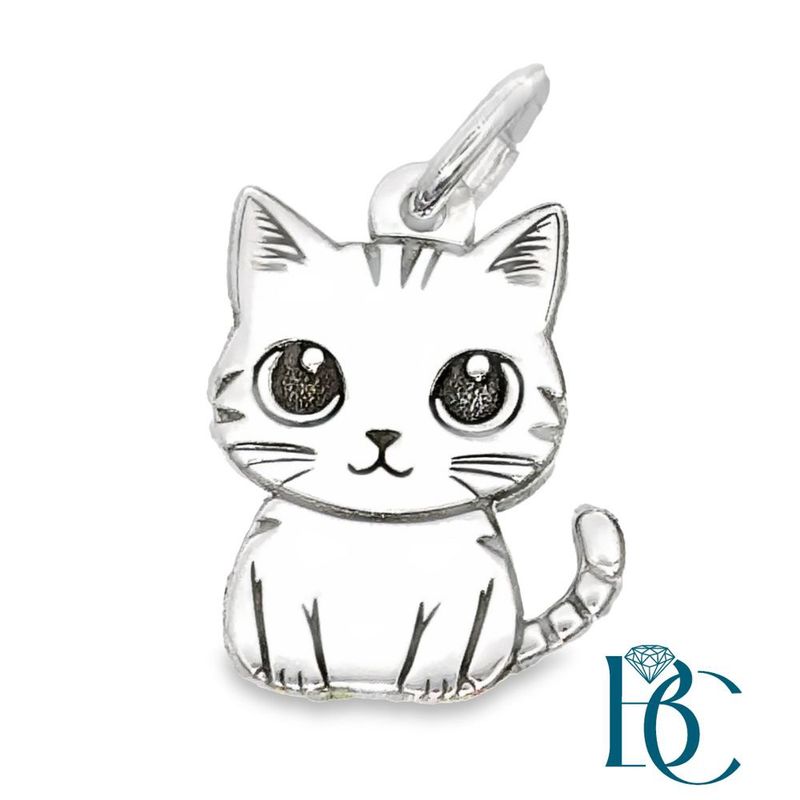 SS Adorable Kitty Cat Charm BCJ1152